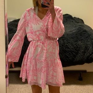 Lily Pulitzer pink dress